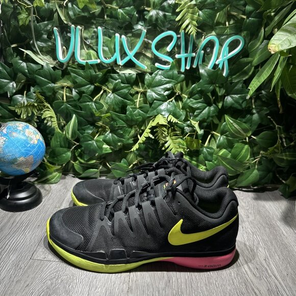 Nike Zoom Vapor 9.5 Tour Black Volt Pink Blast Rare 631458-076 Men’s Size 11 main image 6
